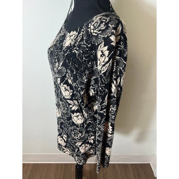 Leo & Ugo Floal Long Sleeve Knit Top Sz 5 - Picture 5 of 6
